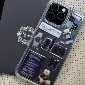 Midnight Dreaming Energy 3D Epoxy Stickers Set - 11 High-Quality Stickers, Epoxy Affirmation Stickers with Easy Application & Repositioning Options