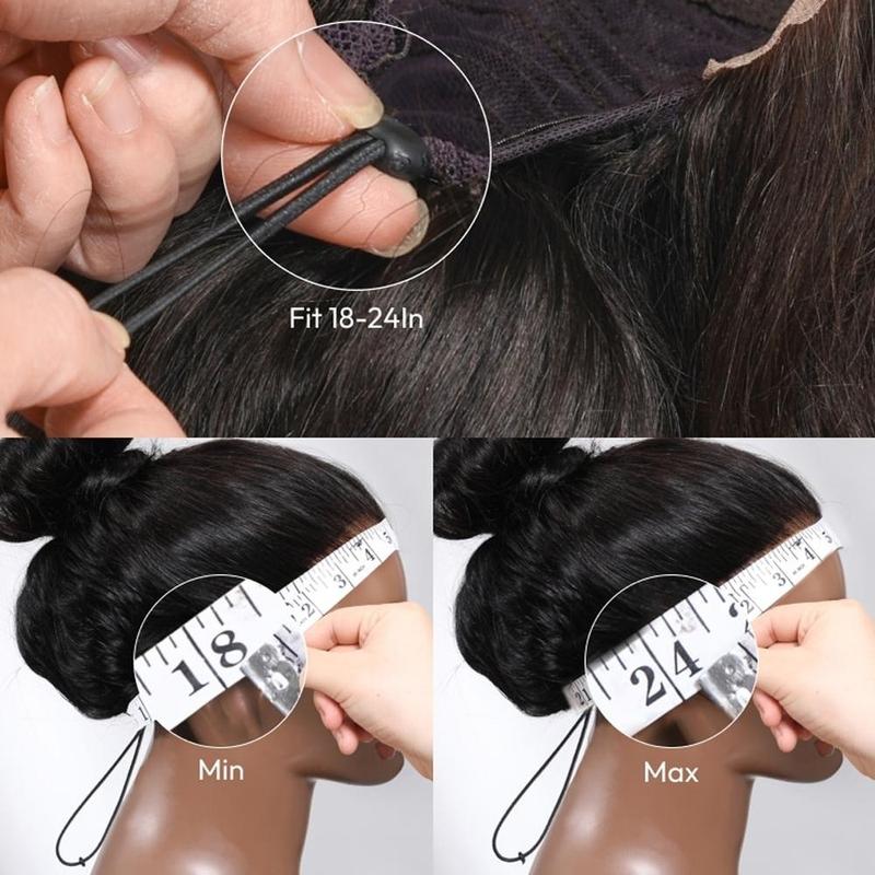【Upgraded】Nadula Yaki Bob Drawstring Put On & Go Human Hair Glueless Wig 180% Density Pre-Cut Lace Natural Scalp TikTokShopStockUp