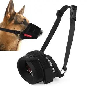 Adjustable Soft Dog Muzzle| Breathable Mesh Anti-Bite Training Mask for Pets