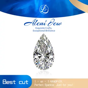 IGI(SH)Loose Lab-Created Gemstones | Pear Cut | IGI Certified