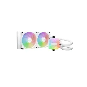 be quiet! Light Loop 240mm White CPU liquid cooler for heavily overclocked systems, 2x Light Wings LX 120mm PWM high-speed White ARGB fan, Stylish ARGB cooling block, ARGB-PWM-Hub