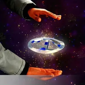 Anti-Gravity Ufo Floating Magic Saucer, Adult Street and Stage Performance Prop, Fun Novelty Toy, Amazing Suspension Illusion