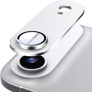 1-Pack Shatterproof Camera Lens Protector for iPhone 17 Air |AR Tempered Glass Strong Adsorption Metal Camera Cover Screen