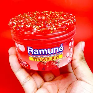 strawberry Ramunè slime - bingsu clear - slime kit - 7oz - ycslimez