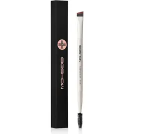 EIGSHOW Eyebrow Brush Double Ends Eyebrow Brush Perfect for Eyeliner and Eyebrow, Wax, Gel (D108 Ivory)
