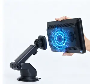 Magnetic Suction Cup Phone Mount for Magsafe, 360° Adjustable Magnetic Car Phone Holder, Pocket Size Foldable Car Mount, Cell Phone Holders for Your Car for iPhone 17 16 15 14 13 12 Series