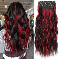 Black with Red Highlights