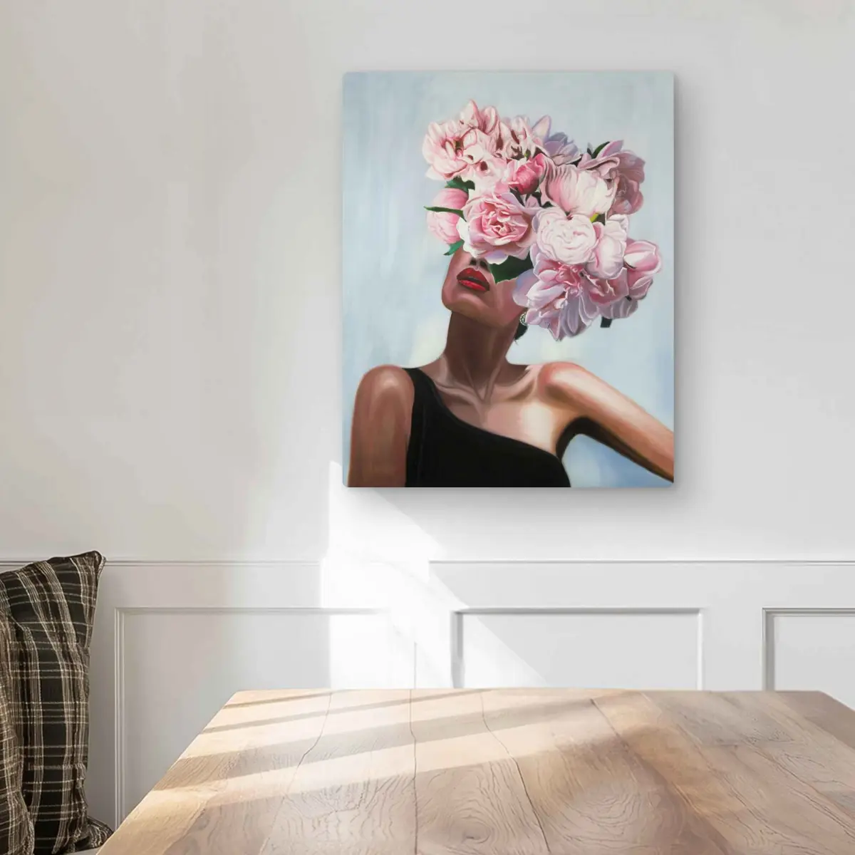 Begin Home Decor C1MP162045ZN11 16 x 20 in. See Life In Flowers - Metal Print Wall Art for Bedroom - Home Art