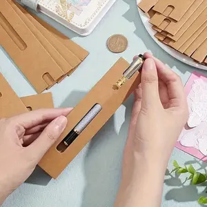 Kraft Paper Pen Gift Box Set, Multiple Sizes Available, Durable & Stylish Design, Perfect for Gifts & Organization, Elegant Gift Box