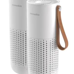 Homedics Portable Rechargeable Air Purifier with Aromatherapy, 2-pack
