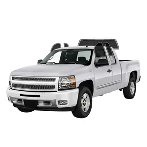 Precut Window Tint Film For Silverado 1500 Ext 2007-2013 Window 2Ply Anti-Shatter, UV Block, Privacy Protection, Easy Install, No Trimming Needed,Heat & Glare Reduction