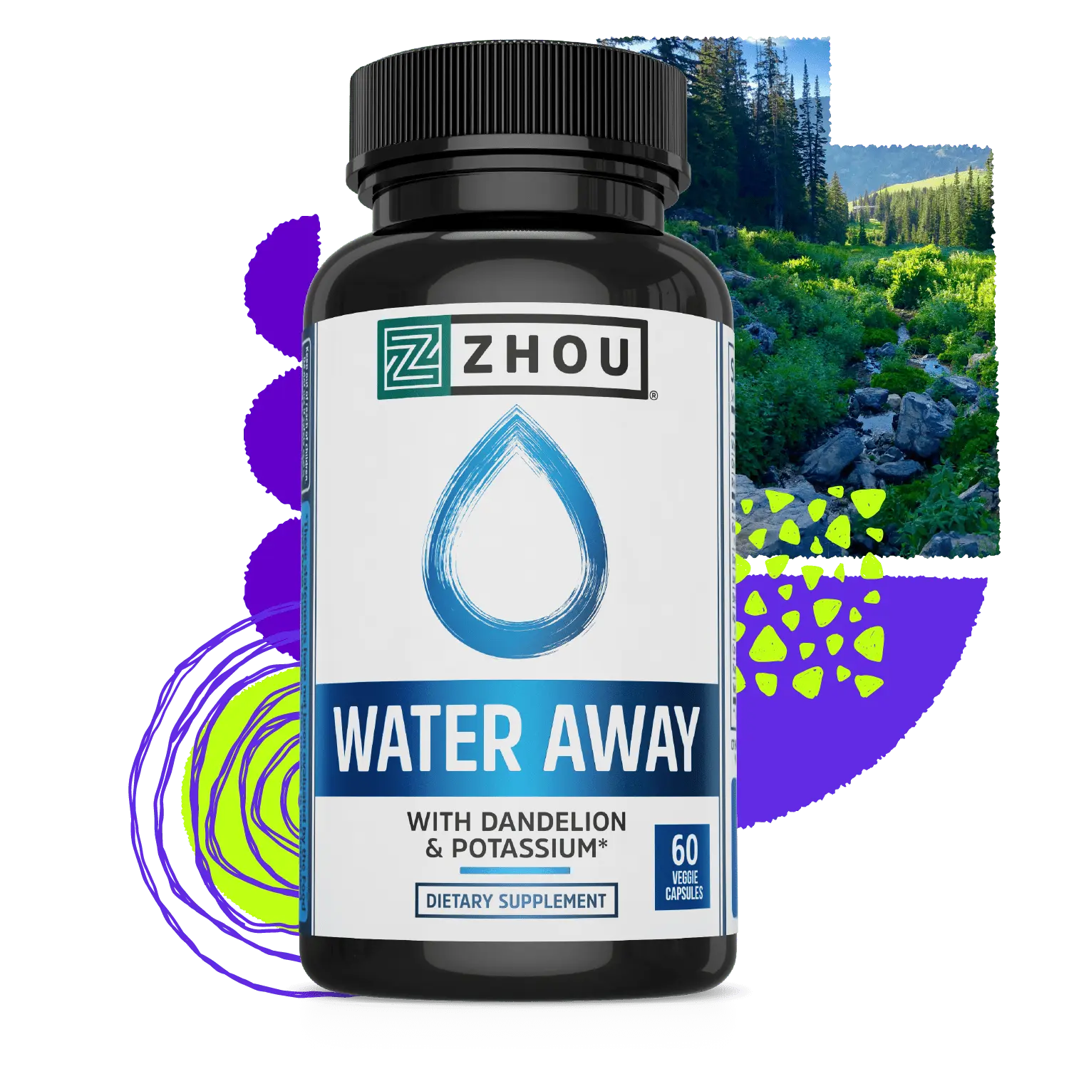 Water Away Herbal Energy Supplement Dietary Supplements