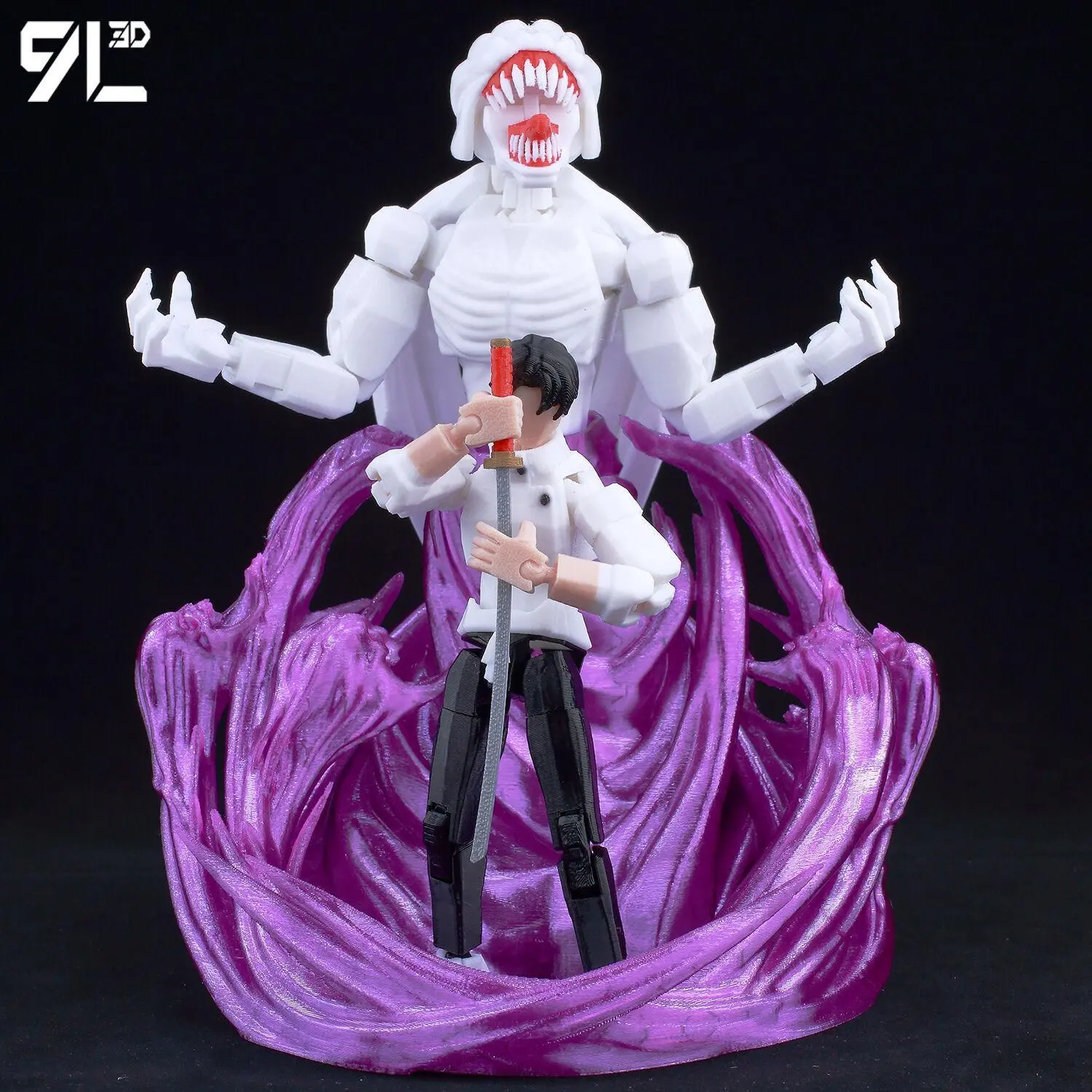 9L3D Lucky13 Gojo Sukuna Jujutsu Fushiguro Toji Gojo Satoru Action