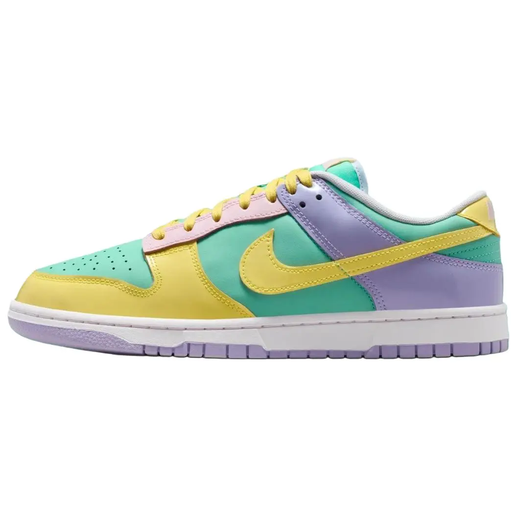 Nike Dunk Low 'Easter' 2026 Unisex Sneakers - Soft Leather, Low Profile, Pastel-Toned, Limited Edition, Classic Casual Streetwear, Standard Sizes, Runs Small, Casual Wear, Limited Ed.