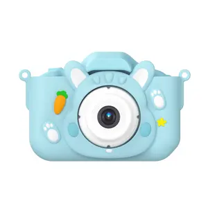 X11S Dudu Rabbit Compact Card Memory Camera Toy - Cute Cartoon, Durable, 2-Inch Screen, Portable, Affordable for Students & Pet Photography