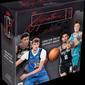 Break #061 on 5/31/26 @ 9:00 EST - Pick Your Team (PYT): 3 x 2025-26 Topps Signature Class Basketball (1 Mega & 2 Blasters), New Release, Officially Licensed Topps NBA Cards