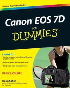 USED-Canon EOS 7D For Dummies by Doug Sahlin (Paperback)