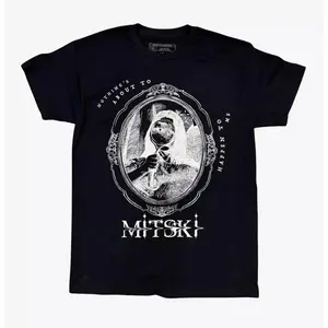 Mitski 'Nothing's About to Happen' Graphic T-Shirt, Unisex 100% Cotton Short Sleeve Basic Tee, Casual Breathable Fabric