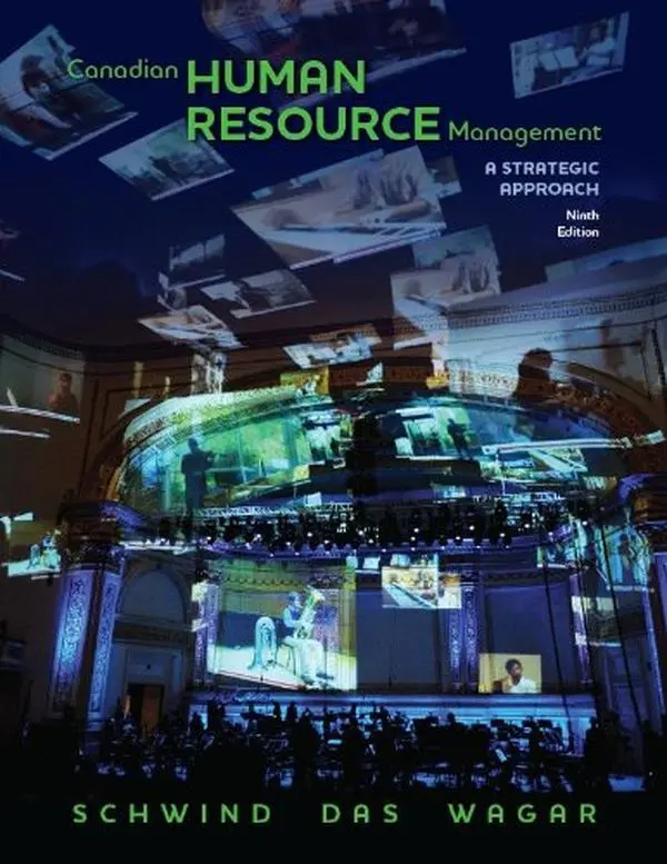USED-Canadian Human Resource Management, Ninth Edition by Hermann F. Schwind (Hardcover)