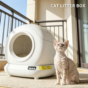「Paw Planet」Cat  automatic Litter Box/ Self-Cleaning Cat litter box
