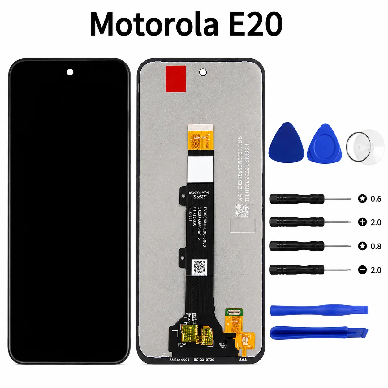 LCD Display Touch Screen Digitizer Replacement For Motorola Moto / E20