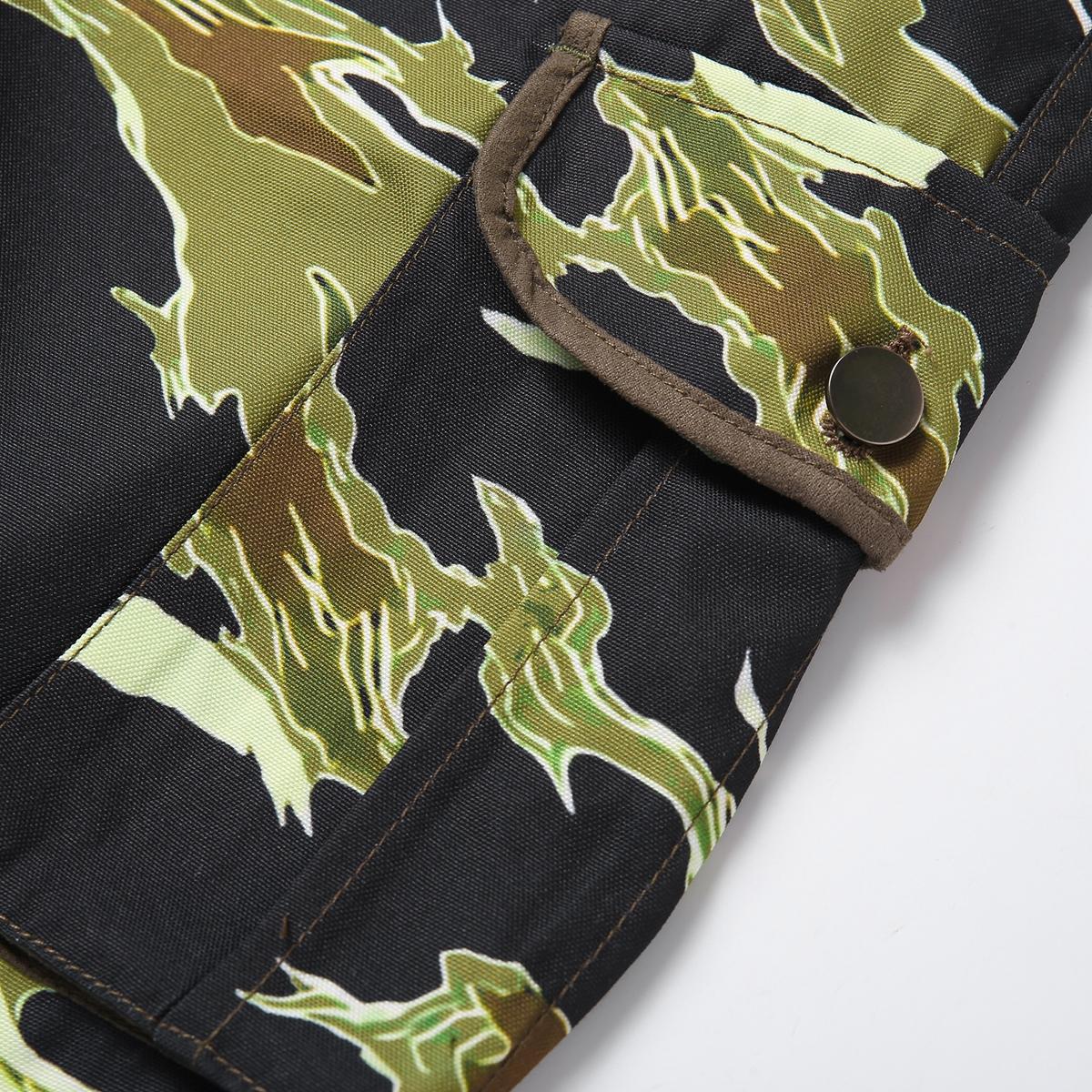 Tactical Camo Core Set Mens Quick Dry Cargo Shorts with Included Canvas Belt & Camouflage Print Breathable Sportswear for Outdoor Hunting & Fishing Adventures