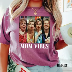 Mom Vibes Thug Life Shirtr, 90s Mom Vibes T-Shirt, Mother's Day Gift, Mama Gift Sweater, Mom Life Retro Shirt, Trendy Mother