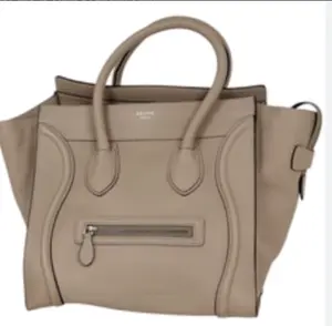 Pre-owned Celine leather Tote Bags Micro Luggage Tote 4000033418878