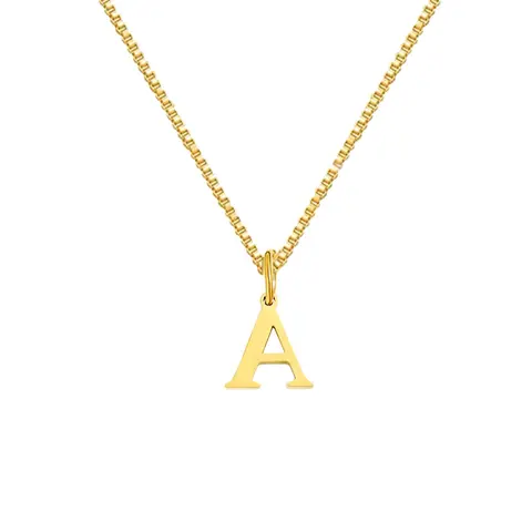 GGIRL Women's Dainty A-Z Letter Initial Choker Necklace - Fade-Resistant Metal Solid Charm, Personalized Monogram Jewelry, Durable Daily Gift for Adult Women (TikTok Shop)