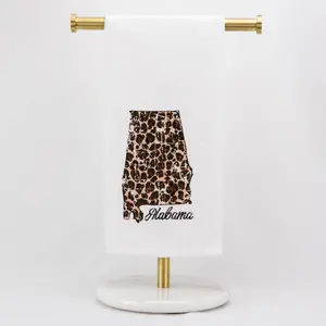 Alabama Leopard Hand Towel
