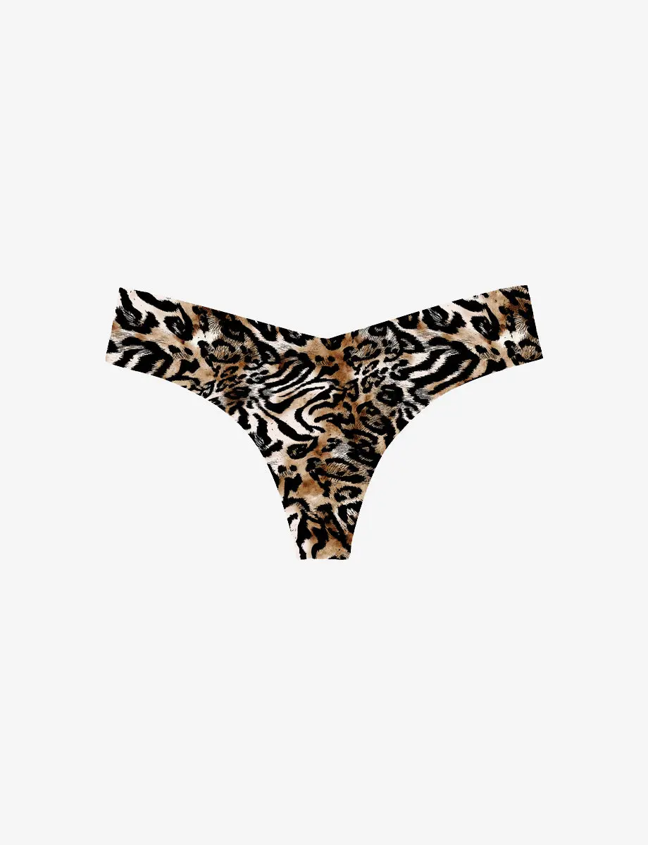 Classic Print Thong