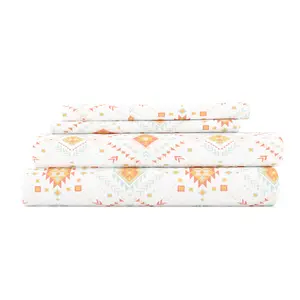 Aztec Dreams Pattern 4-Piece Sheet Set
