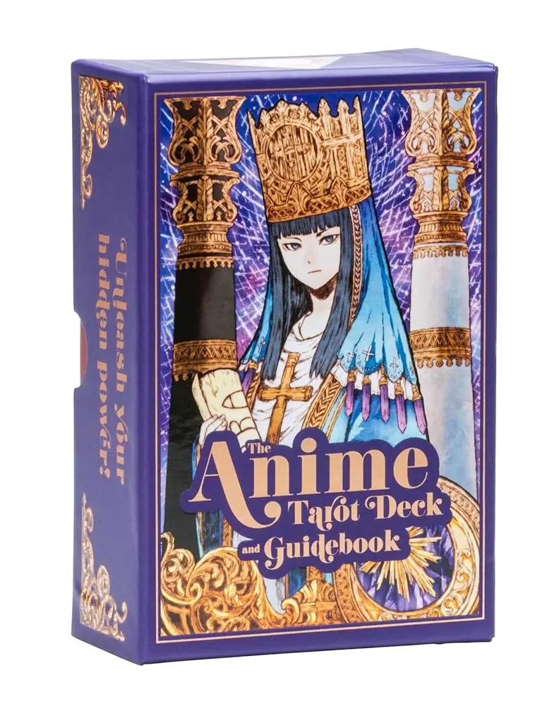 Insight Anime Tarot Collectible Card Decks - 78 Cards with Original Art, Detailed Guidebook - Ideal Gift for Anime Fans, Tarot Enthusiasts, Tarot Card Decks