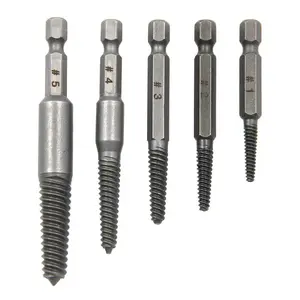 Hex Shank Screw Extractor Set, Screw Removal Tool Set, Broken Screw Extractor Tool, Specialty Hand Tools for Home & Office