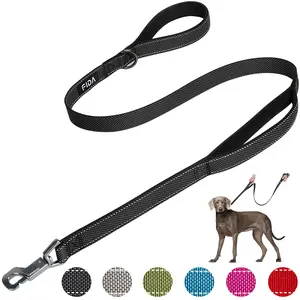 Fida Heavy Duty Dog Leash with 2 Padded Handles, Advanced Easy Snap Hook & Emergency Control, Reflective Walking Lead for Large Medium Small Dogs#Summervibes #petlovers