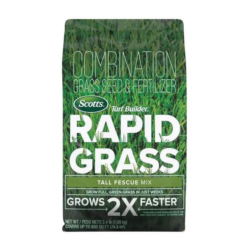 Scotts 7054690 Turf Builder Tall Fescue Sun or Shade Grass Seed & Fertilizer