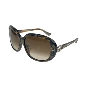 Pre-owned GUCCI Plastic Small Leather Goods Interlocking Marble Sunglasses