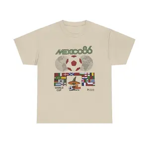 Mexico 86 World Cup T-Shirt, Retro Soccer Tee, Vintage Football Shirt, Sports Fan Top, Athletic Apparel
