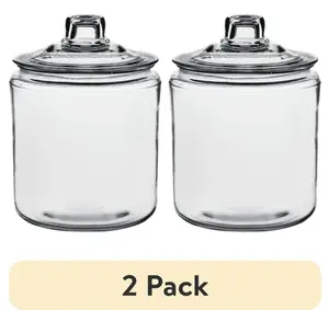 (2 pack) Hocking Glass Heritage Jar, 1 gal