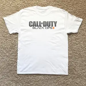 Call Of Duty Black Ops 2 Video Game Graphic Tee, Nostalgia Retro Gaming Unisex T-Shirt - Perfect Gift for Anime & Gaming Fans