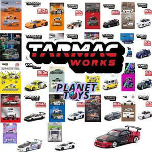 Tarmac Works Assorted Models 1:64 Diecast Cars