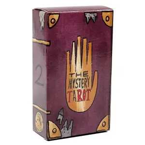 Mystery Tarot Card Game Animated Strategy Deck for Mystery Solving & Fortune Telling with Town Adventure Theme tarot deck Beginner Tarot Deck for Divination