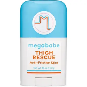 Megababe Thigh Rescue Anti-Chafe Stick Mini | Travel Size, Great for On-The-Go | Prevents Skin Chafe & Irritation | Thighs, Arms, Bra-Lines & More