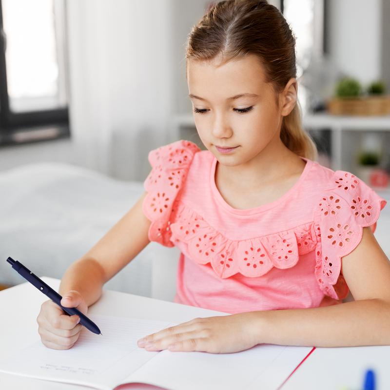 10 Pcs Black Gel Pens – Smooth 0.5mm Fine Tip, Quick-Dry Ink, Aesthetic Gradient Design | Must-Have Study Tools for Back to School