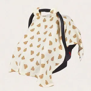 Baby Stroller Canopy Cover, Sunshade Baby Seat Shade, Dustproof Windproof Car Safety Seat Cover, Perfect Gift for Christmas Halloween Thanksgiving