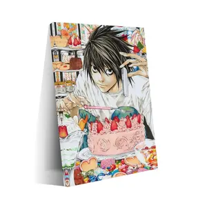 Japanese Anime Death Note Art Poster34Wall Art Canvas Print Bedroom Living Room Decor