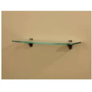 Amore Designs  Concepts Luna Opaque Glass Shelf