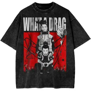 Shikamaru Nara Shirt, Naruto Shirt, Anime Shirt, Vintage Tee Fashion Cotton, Full Size, Full Color, For Men And Women