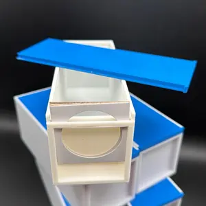 2x2 Flip coin boxes "White/Blue”