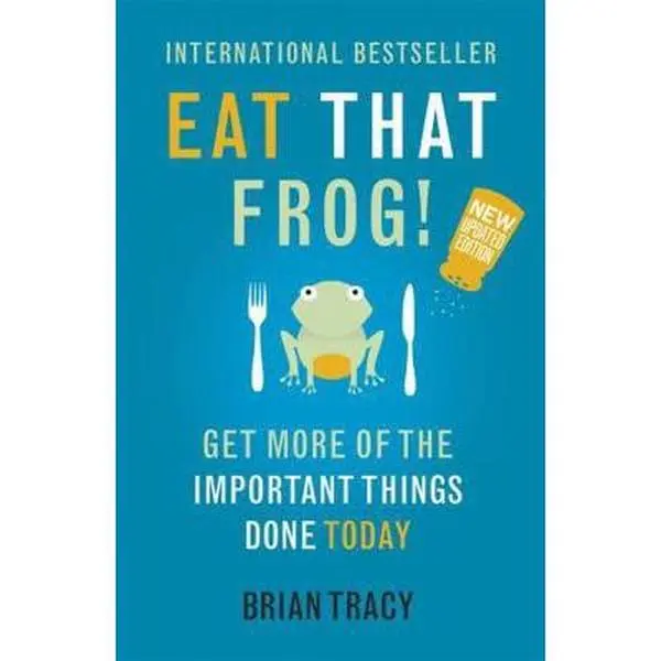 Used Book - Eat That Frog by Brian Tracy (Soft Cover, English) - Life-Changing Effective Time Management Guide for Business & Management